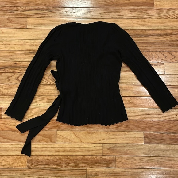 Sezane Solweig Wrap Knit Top size S - Picture 5 of 5